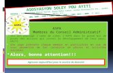 ASPA Membres du Conseil Administratif Ils ont partagé lidée de créer lASPA dans le grand but de poser des actions qui visent le développement de leur.