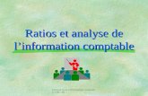 Utilisation de l'information comptable 1-902-96 1 Ratios et analyse de linformation comptable.