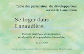 Table des partenaires du développement social de Lanaudière Se loger dans Lanaudière: Portrait statistique de la situation résidentielle de la population.
