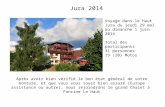 Jura 2014 Voyage dans le Haut Jura du jeudi 29 mai au dimanche 1 juin 2014 Total des participants 31 personnes 19 (20) Motos Après avoir bien vérifié le.