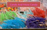 Candy And More Candy Par: Naama et Aviva. LES PRIX 1.25$ chacun 0. 2 5 $ c h a c u n 2. 2 5 $ 7.25$ 10.50$
