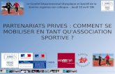 10 avril 2014 - Espace Dewailly AMIENS Le Comité Départemental Olympique et Sportif de la Somme organise son colloque – Jeudi 10 avril 18h.