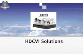 HDCVI Solutions. Présentation Solution HDCVI Applications 22 Technologie HDCVI Présentation 11