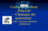 Comportement Réactif - Champs de potentiel Capt. Vincent Roberge 2009/2010.