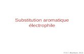 © E.V. Blackburn, 2013 Substitution aromatique électrophile.