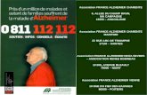 Association FRANCE ALZHEIMER CHARENTE 6, ALLEE DU CHAMP BRUN, MA CAMPAGNE 16000 – ANGOULEME Association FRANCE ALZHEIMER CHARENTE MARITIME 22 RUE ARC DE.