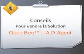 Conseils Pour vendre la Solution Open Bee L.A.D Agent.