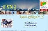 Obéissance Sociabilité CHEF DUNITE CYNOTECHNIQUE – CYN 2 MAJ 16/10/09 01/24.