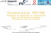 Inventaire PRI 2 DE Programme de Recherche et Intervention pour la Prévention du Risque Infectieux chez les DEtenus L Michel O Maguet M Jauffret-Roustide.