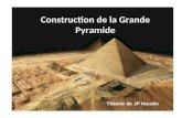 Construction de la Grande Pyramide Théorie de JP Houdin.