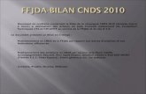 Document de synthèse concernant le Bilan de la campagne CNDS 2010 (Analyse macro à micro) à destination des acteurs du judo Français notamment les Conseillers.