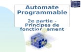 Automate Programmable 2e partie - Principes de fonctionnement.