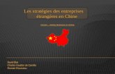 David Blat Charles Gaultier de Carville Romain Rousseau Les stratégies des entreprises étrangères en Chine Ceram – Doing Business in China.