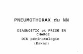 PNEUMOTHORAX du NN DIAGNOSTIC et PRISE EN CHARGE DIU périnatologie (Dakar) 1.