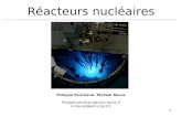 1 Réacteurs nucléaires Philippe Poncharal, Michaël Beuve Philippe.poncharal@univ-lyon1.fr m.beuve@ipnl.in2p3.fr.