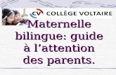 Maternelle bilingue: guide à lattention des parents