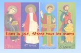 Solennité de tous les Saints Saintes et Saints Canadiens *** Témoins de la Famille Paulinienne.
