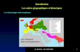 (A. Meurant - UCL 2006-2007)1 Introduction Les cadres géographiques et historiques I. Le latin, langue indo-européenne.