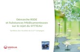 Démarche RSDE et Substances Médicamenteuses sur le rejet du SYTTEAU Synthèse des résultats de la 2 nd campagne.