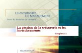 La gestion de la trésorerie et les investissements Chapitre 12.