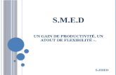 S.M.E.D UN GAIN DE PRODUCTIVITÉ, UN ATOUT DE FLEXIBILITÉ ». S.JIHED.