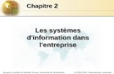 © 2006 ERPI. Reproduction autoriséeJacques Lavallée et Danielle Perras, Université de Sherbrooke 22 ChapitreChapitre Les systèmes d'information dans l'entreprise.