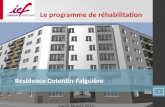 1 Le programme de réhabilitation >> Résidence Cotentin-Falguière Lundi 16 avril 2012.