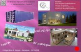 EISTM 5eme: Projet dhabitat modulaire: La maison container – Equipe A Collège Mme de Sévigné – Perpignan - 2013-2014 Nos métiers: Amina Aachouba: M1 (chef.