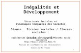 1 Louis Chauvel  Maître de conférences des Universités Sciences-Po Paris Inégalités et Développement Structures Sociales et.