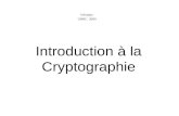 Introduction à la Cryptographie Infodays UHBC 2009.