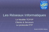 Les Réseaux Informatiques Le Modèle TCP/IP Clients & Serveurs Le protocole FTP Boukli HACENE Sofiane.