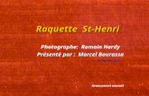 Raquette St-Henri Photographe: Romain Hardy Présenté par : Marcel Bourassa 11 Février 2010 Avancement manuel.