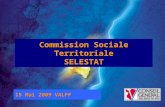 15 Mai 2009 VALFF Commission Sociale Territoriale SELESTAT.