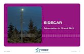 28 avril 2011DSI - CERF&F 1 SIDECAR Présentation du 28 avril 2011.