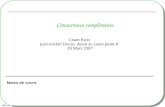 NSY102 1 Concurrence compléments Notes de cours Cnam Paris jean-michel Douin, douin au cnam point fr 19 Mars 2007.