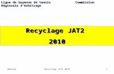 JbmouraRecyclage JAT2 20101 Recyclage JAT2 2010 Ligue de Guyenne de tennis Commission Régionale dArbitrage.