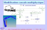 1 Modélisation causale multiphysique PAG + FMEEA / Commande des systèmes industriels.