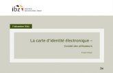 7 décembre 2011 La carte didentité électronique – Comité des utilisateurs Frank Maes.