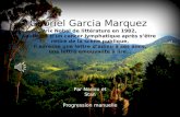Gabriel Garcia Marquez Prix Nobel de littérature en 1982, souffrant dun cancer lymphatique après sêtre retiré de la scène publique, il adresse une lettre.