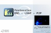 Www.  Copyright © SUPINFO. All rights reserved Protocoles DNS - LDAP â€“ P2P