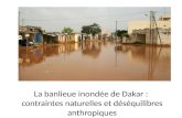 La banlieue inondée de Dakar : contraintes naturelles et déséquilibres anthropiques.