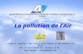 Association pour la surveillance et létude de la pollution atmosphérique en Lorraine 1 Allée de Longchamp – Parc-Club de Nancy Brabois 54 500 Vandœuvre.