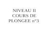NIVEAU II COURS DE PLONGEE n°3 LES ACCIDENTS DE DECOMPRESSION ou A.D.D.