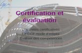 21 novembre 2013 PNF BTS SCBH Diapo N° 1 Certification et évaluation Les unités certificatives Le CCF mode demploi Evaluer des compétences.