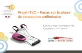 Projet ITEC – Focus sur la phase de conception préliminaire Lecteur Mp3 compteur de longueurs de bassin.