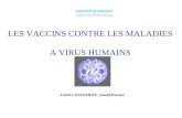 LES VACCINS CONTRE LES MALADIES A VIRUS HUMAINS Fabrice GEOFFROY, Sanofi-Pasteur.
