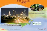 Géomatique à lappui du développement durable des ressources naturelles - SST OGC Atlanta 2008 Géomatique à lappui du développement durable des ressources.