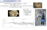 Université Joseph Fourier, DLST STE 110; TP 1: - Cartes topographiques: les documents et leur utilisation pratique. - Les minéraux des roches.