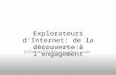 Explorateurs d'Internet: de la découverte à l'engagement Alexandre Enkerli InformalEthnographer.com.