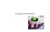 La gouvernance. Plan Vocabulaire utile Contexte Définitions Questions et discussion.